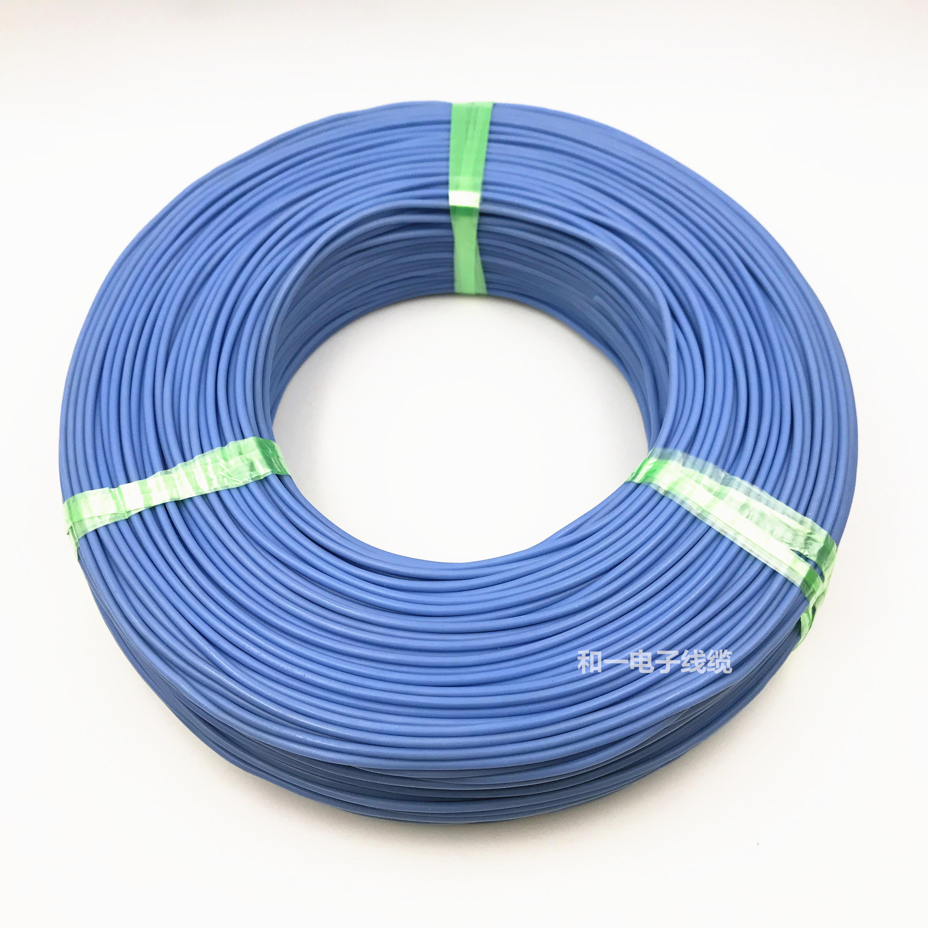 Sky BluePunching drill AGR   15AWG   1.5 square insulation silicon rubber high temperature Single core wire soft wire Copper tin plating 100 rice