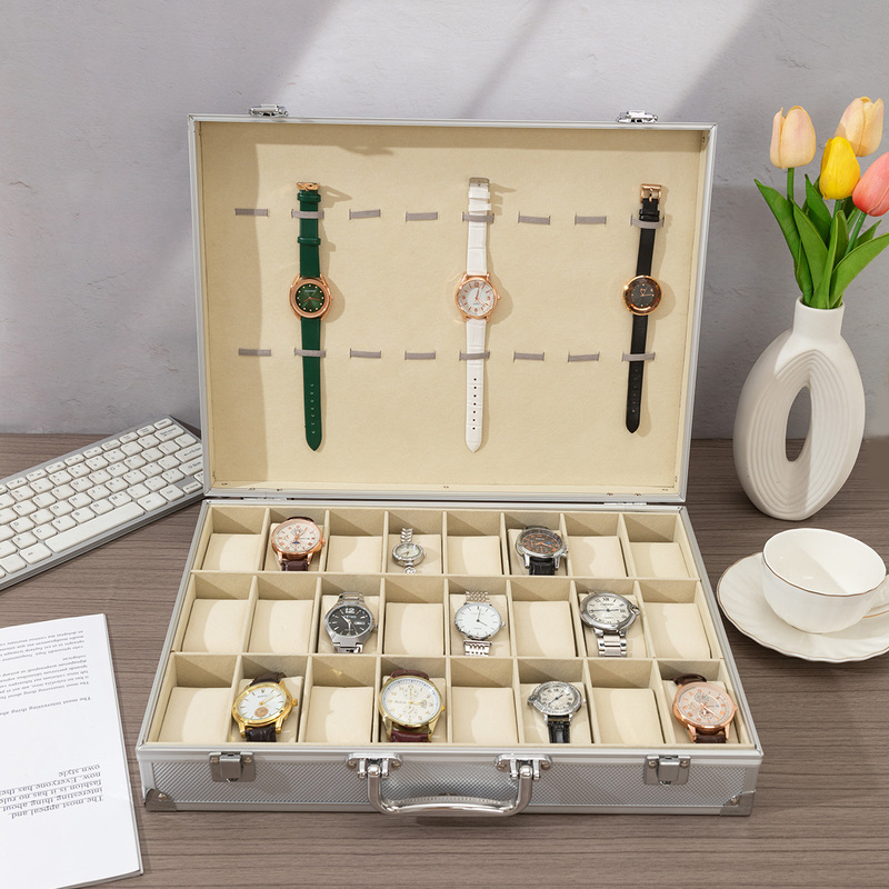 Portable Display Case for Various Items, Large Capacity, Suitable for Girls, Home Use, Exquisite Portable Watch Storage Box Portable Display Case for Various Items, Large Capacity, Suitable for Girls, Home Use, Exquisite Portable Watch Storage Box