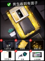 Умная зажигалка, бумажник, открытка, подарочная коробка, анти-кража, букет, легкий роскошный стиль