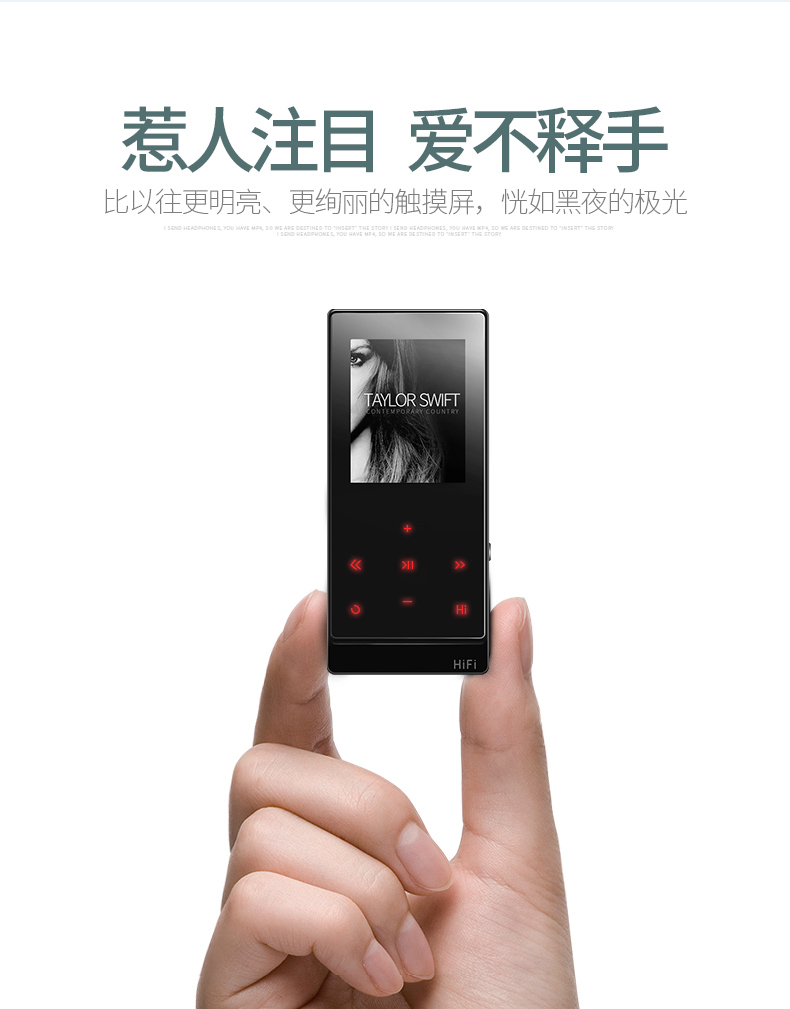 Platinum Bluetooth mp3 Walkman mini sinh viên màn hình cảm ứng thẻ xe Sony mp4 máy nghe nhạc lossless - Máy nghe nhạc mp3 
