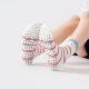 2025 Autumn New Striped Professional Yoga Pilates Socks Cartoon Kitty Cat Embroidery Cute Non-Slip Floor Socks