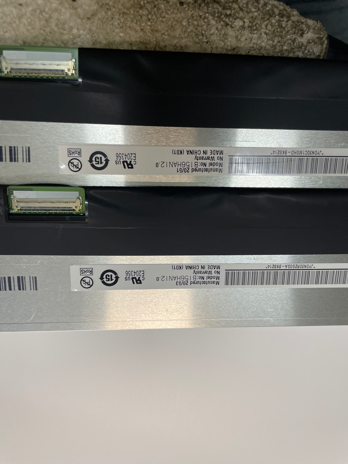 Electric race liquid crystal screen B156HAN12 0 NE156FHM-NZ4 upgrade display screen 240300 Hz