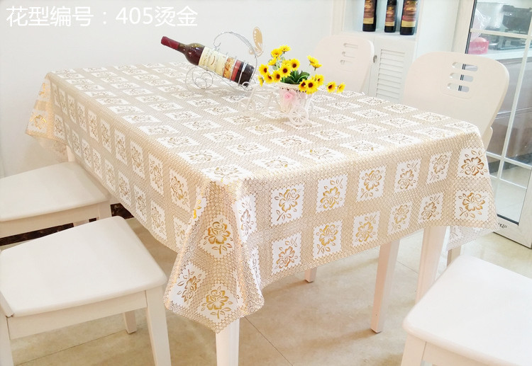 [Đặc biệt hàng ngày] Khăn trải bàn bằng nhựa PVC không thấm nước và không dầu dùng một lần - Khăn trải bàn khăn trải bàn kính