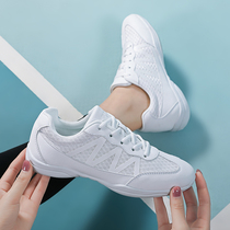 New broadcast gymnastics shoes work room gymnastics group shoes childrens adult cheerleading white professional aerobics gymnastics shoes