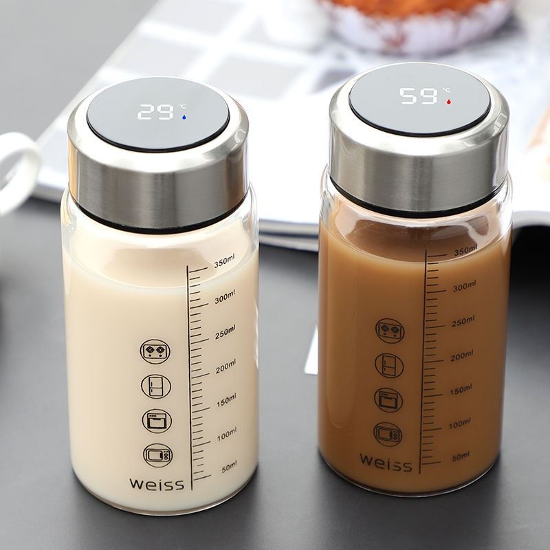 ミルクパウダーを淹れるための特別なカップ、子供と大人のミリリットルスケール、グラム測定、ミルク水カップ、食品グレード、耐高温