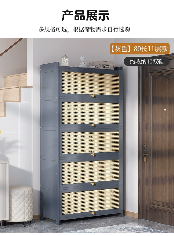 Cho thuê giá để giày cao cấp, tủ giày cửa hành lang, tủ đựng đồ nhiều tầng chống bụi từ sàn đến trần