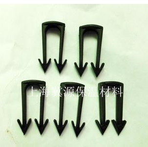 Plastic U-shaped floor heating special card nail Electric heating card cable card Electric heating special card