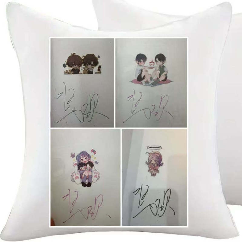 Jiang Zi Bei Is Waiting for Me after School, Volumes 12 and 13. Single/Three/Double Autographed Pillow. Minors Must Have Parental Consent