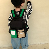 Childrens Boys Kindergarten School Handsome Boys Chao 2022 new class of girls net red bag small backpack