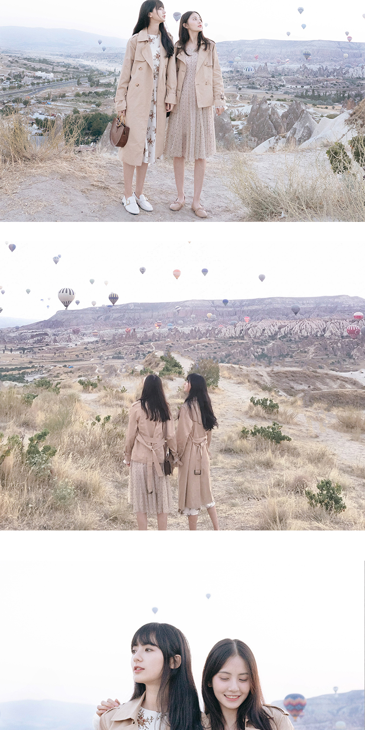 Trench pour femme SLTOWN     en Coton - Ref 3227901 Image 15