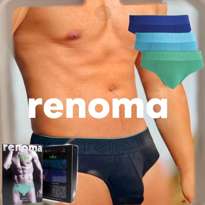 Renoma Underwear Men's Underwear Mint Fiber Large Pouch Triangle Sports Underwear
