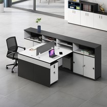 Desk Daughter Card Seat Staff Position Desk Chair Composition Brief Modern 4 6 People Office Financial Table Double