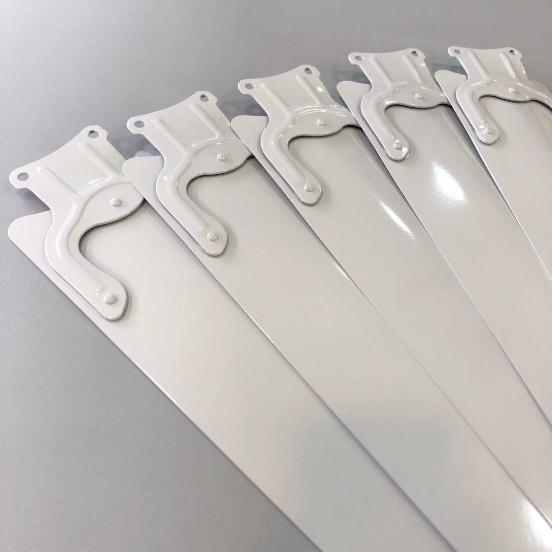 Потолочный вентилятор 远东5叶页吊扇王56寸1400白色绿色叶子片风扇叶5片铁制叶叶片配件 Far East electric