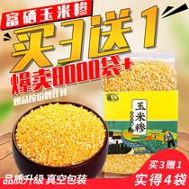 Shi Zuzhen selenium corn grits corn residue soft waxy sweet Miscellaneous grain porridge rice farmers corn shredded 350g