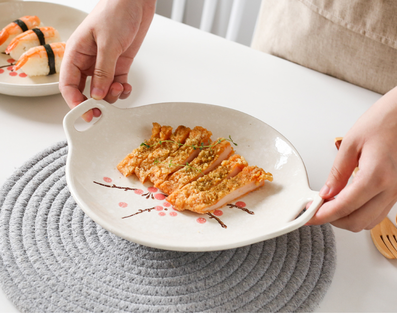 Japanese tableware dinner dishes household jobs composite ceramic bowl chopsticks plate one simple dishes suit