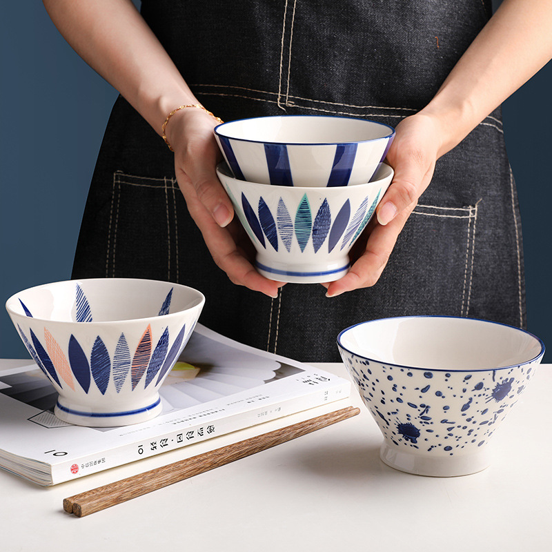 Use of individual creative household jobs move under the small Bowl of rice bowls glaze color good - & Bowl 4.5 inch ceramic Bowl