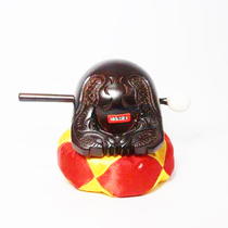 Taiwan wooden fish dharma Temple household solid wood percussion Buddhist supplies Log mat Wooden stick set