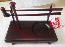 Boronattic Buddhist Supplies A type of imperial bell tray Buddhist Drum Rack Wooden Fish Rack Imperial Bell Buddha Red Imperial Bell Disc