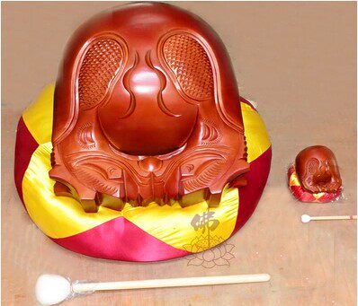 Taiwan Boneng Taiwan Taiwan Bo - Ming Taiwan Fish Carving Nanyu Temple Buddhist Course Buddhist Drummer Course