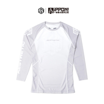 美学LONG SLEEVE RANKED RASHGUARD 2022 23巴西柔术NOGI紧身衣长