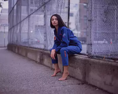 Spot VHTS is difficult to surrender the New Be Water3 0 Brazilian jujitsu Taoism blue men and women