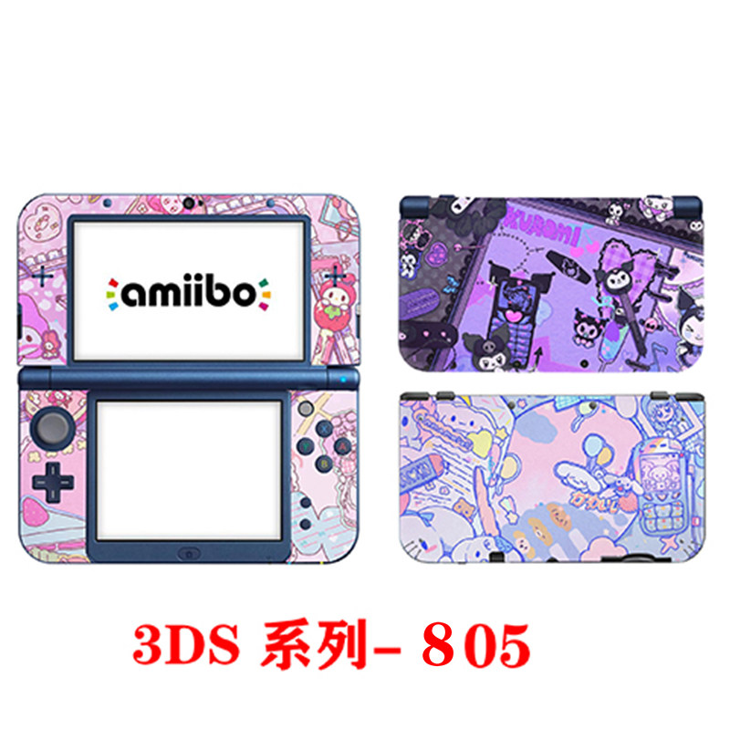 3ds Full series of pain stickers NDS full series of stickers ultra cute Kurommi star