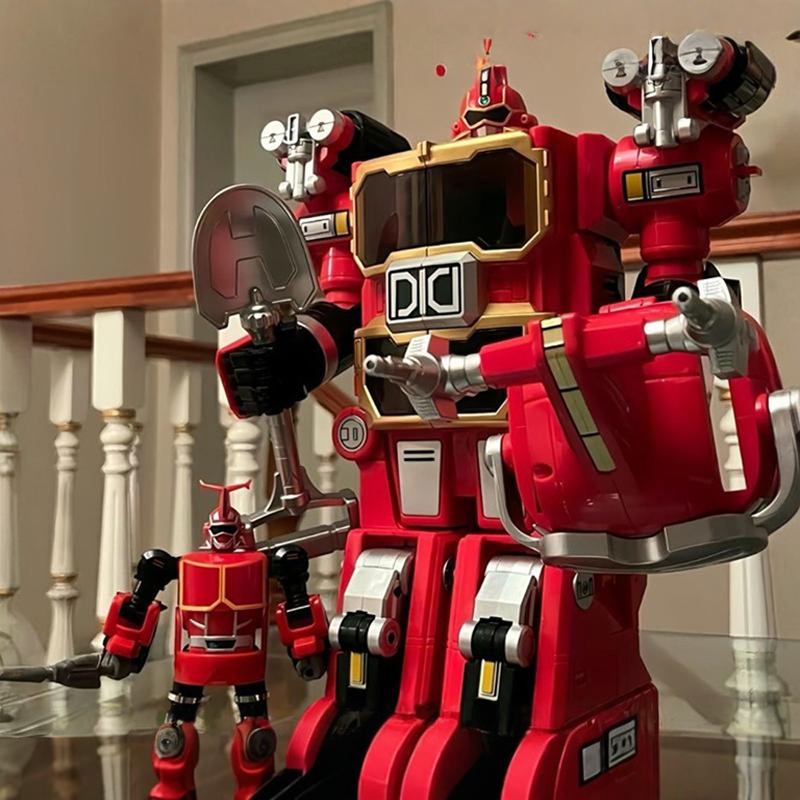 Japanese Authentic Iron Armor Little Treasure Series Extra-Large Kabuda Giant Dual-Form Jointed Movable Birthday Gift for Girls