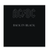 Vanessa AC / DC "Back in Black" bản ghi âm vinyl của ban nhạc rock LP