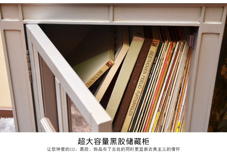 [Vannies] F1877- 30S sừng lớn cổ điển gỗ ghi âm cổ điển máy ghi âm vinyl cổ máy chơi đĩa than