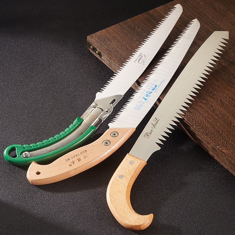 Bar soul bartender dedicated large ice block bidirectional teeth hand-sawing ice cutting ice large teeth series