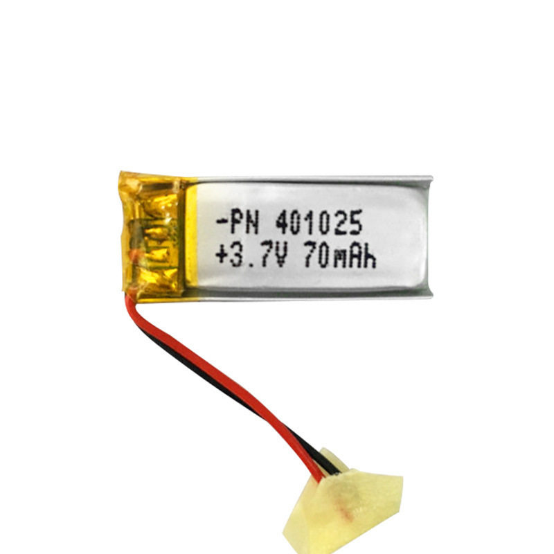 401025聚合物锂电池70mah蓝牙耳机录音笔小玩具锂电池