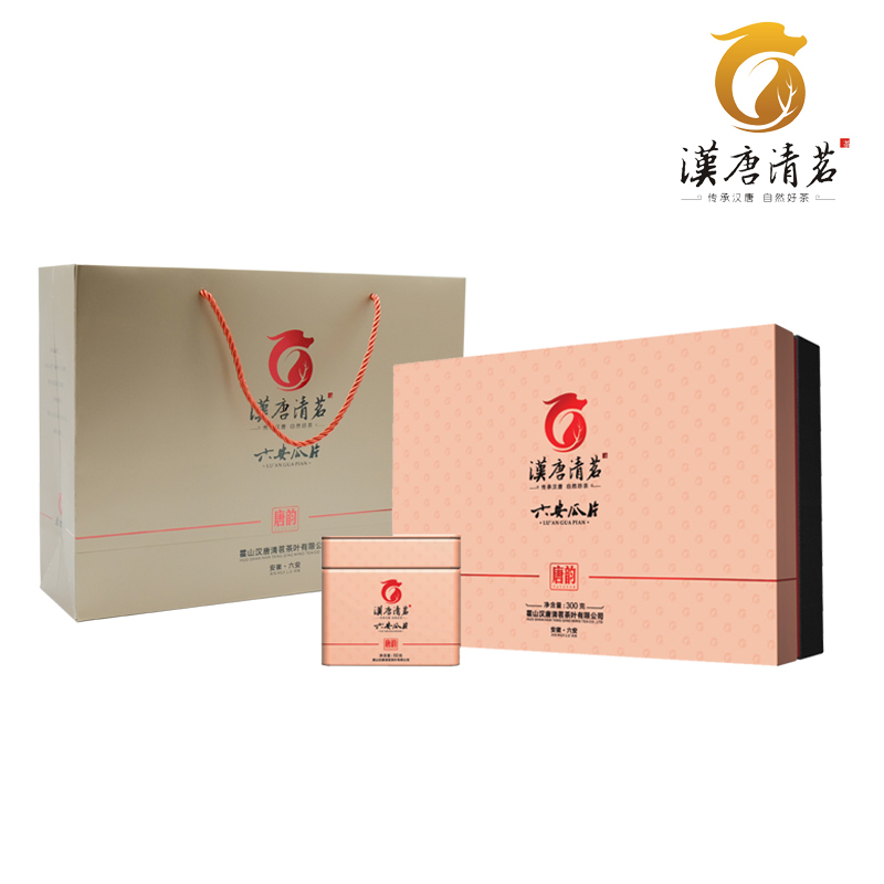 Hantang Qingming Tea Tea in Anhui Tea Tea Green tea 6 An melon sheet Tang rhyme box 300g