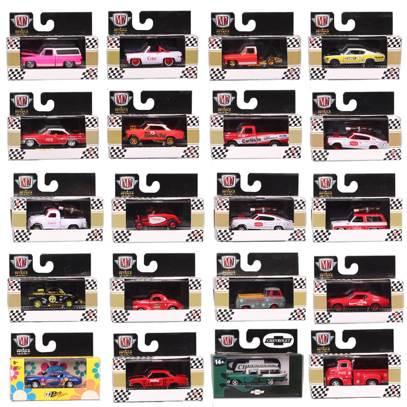1/64 Chevrolet Ford Mustang Gmc Willys Mercury Volkswagen Dodge Charger Car Truck Model M2