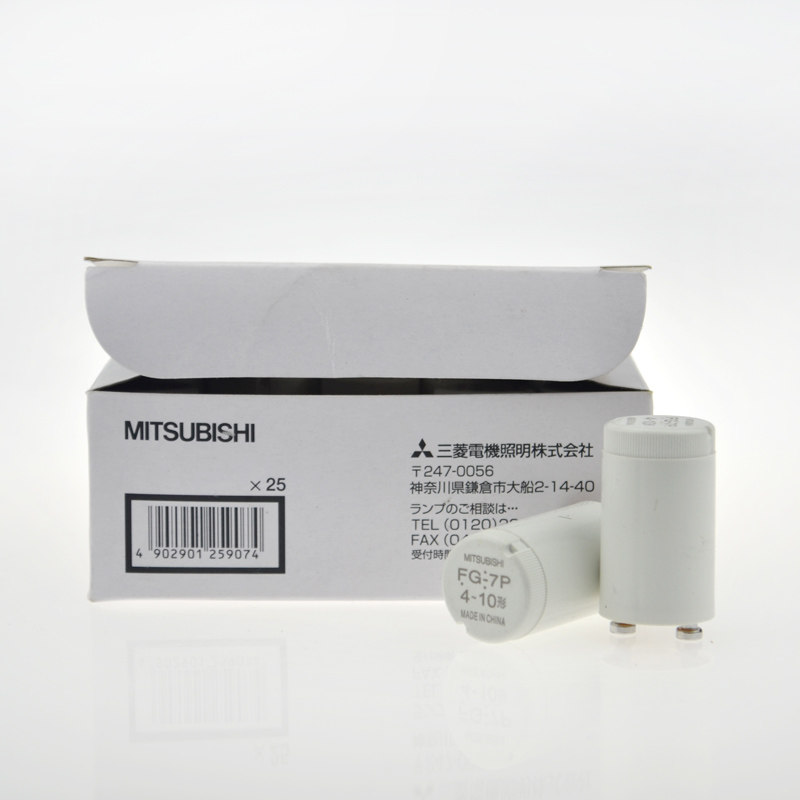 MITSUBISHI Mitsubishi FG-1P 10~30W-shaped fluorescent lamp starter jumping bubble lighting device double touch