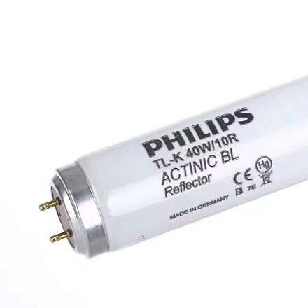 Philips 40W UV UV shameless glue curing TL-K40W10R test light aging curved screen baking tube