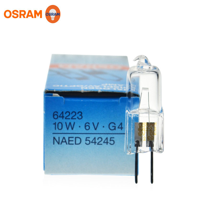 OSRAM 64223 64225 6V 10W G4 NAED 54245 Semi-automatic Biochemical Analyzer Bulb