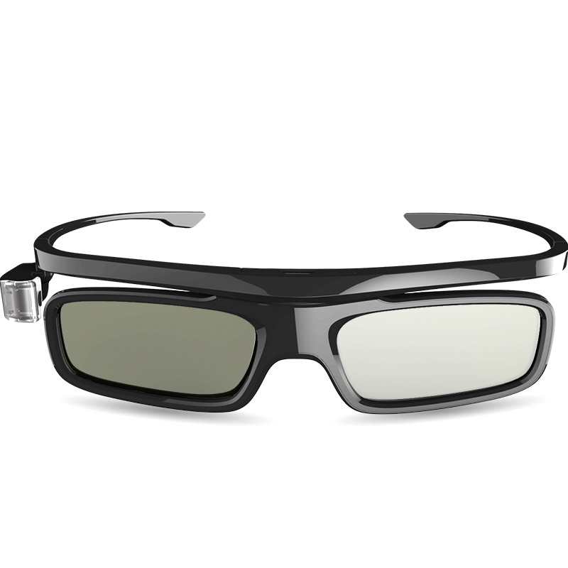 Peak-meter shutter type 3D glasses laser projection adapted peak rice millet laser TV Mie projectors