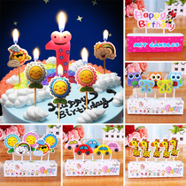 Birthday Candles Childrens Birthday Party Supplies Birthday Arrangement Birthday Cake Candles Creative Cartoon Candles