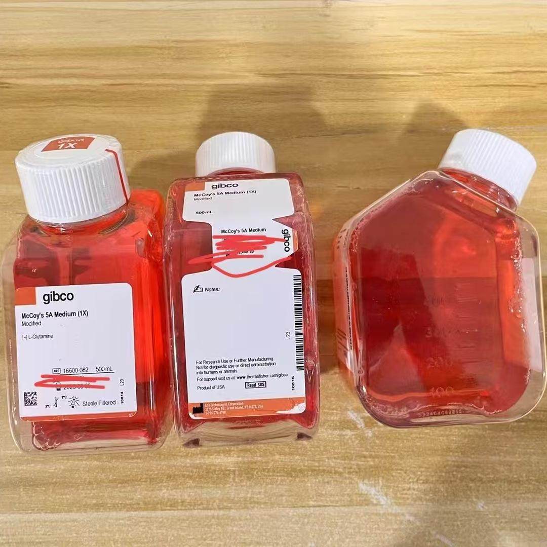 Gibco/McCoy's 5A （改良）培养基/16600082/500ml