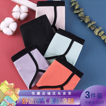 Day Ensemble Teenage Girl Triangle Pants Antibacterial Crotch Large Yard Pants Woman Pure Cotton Fat mm200 Catty Extra TRIANGULAR PANTS HEAD