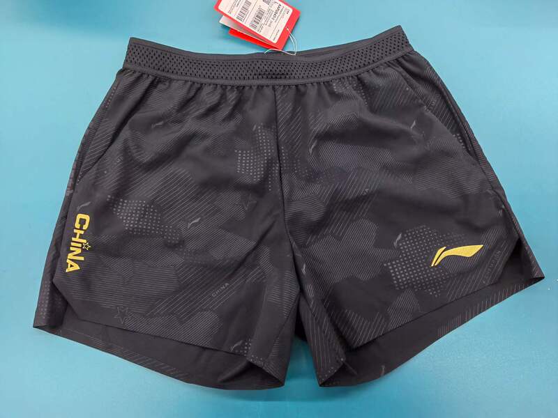 2024 Li-Ning National Team Same Style Competition Edition Table Tennis Shorts Unisex Sports Shorts Aapu047