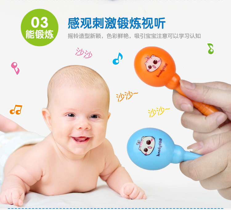 Trẻ sơ sinh rầm rầm trống trống trống cát búa nhạc cụ đồ chơi thoải mái âm nhạc câu đố thời thơ ấu đồ chơi giáo dục cho bé trai