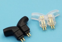 Custom headset 0 78 pin UM3X W4R UE18 90 degree bend plug 0 78mm DIY headset pin