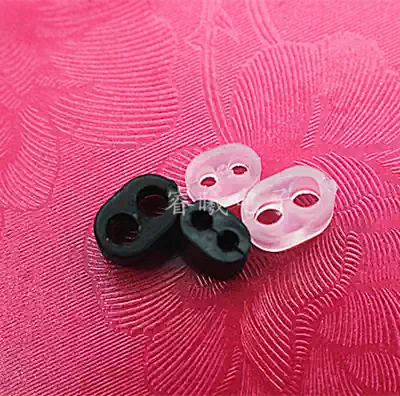DIY material headphone wire bifurcation branch Chuck extension cord mid-range sleeve with plastic slider
