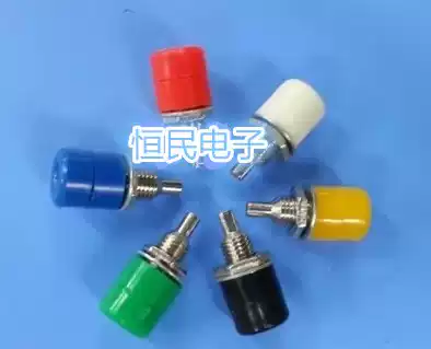 4mm nickel plated panel socket installation Banana socket Teaching instrument socket drilling diameter 8mm