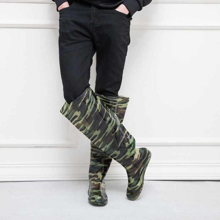 Chaussures - bottes caoutchouc homme pour printemps - semelle tendon - Ref 964026 Image 23