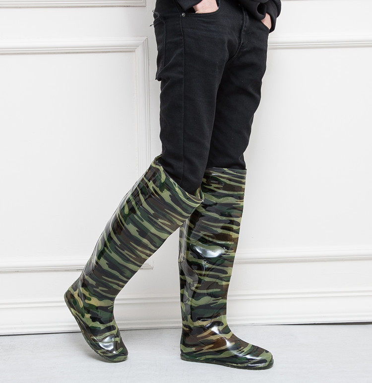 Chaussures - bottes caoutchouc homme pour printemps - semelle tendon - Ref 964026 Image 22