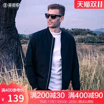 British Jue Lun 2021 autumn new mens jacket casual simple European and American trend baseball collar coat spring and autumn coat