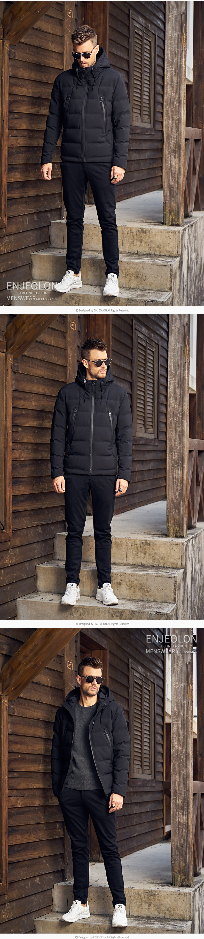 Blouson chaud pour homme ENJEOLON    - Ref 3115311 Image 10