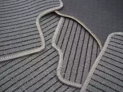 Car mats for all models special linen car mats breathable fabric General car mats Striped car mats